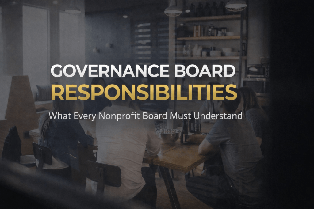 Governance Board Responsibilities: What Every Nonprofit Board Must Understand