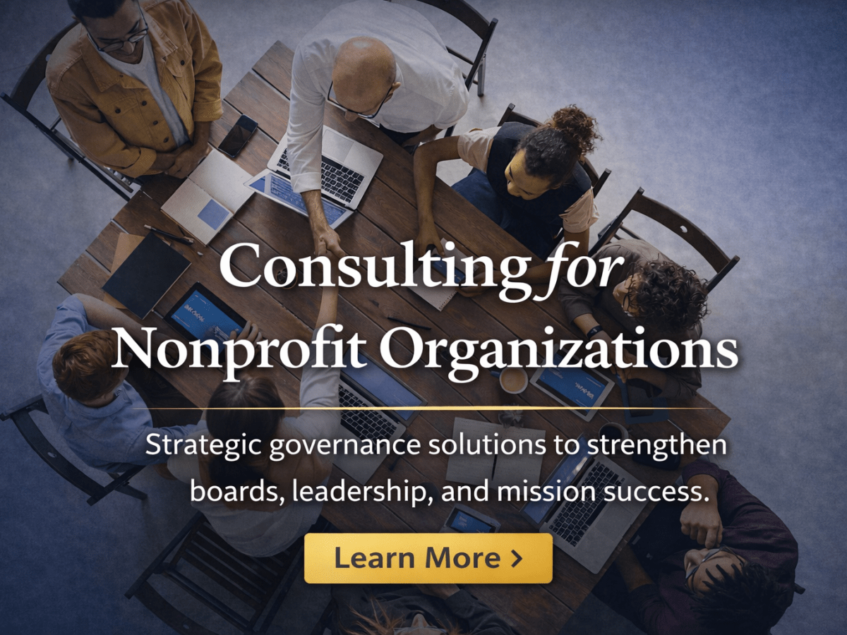 Consulting for Nonprofit Organizations: How Strategic Guidance Drives&nbsp;Success