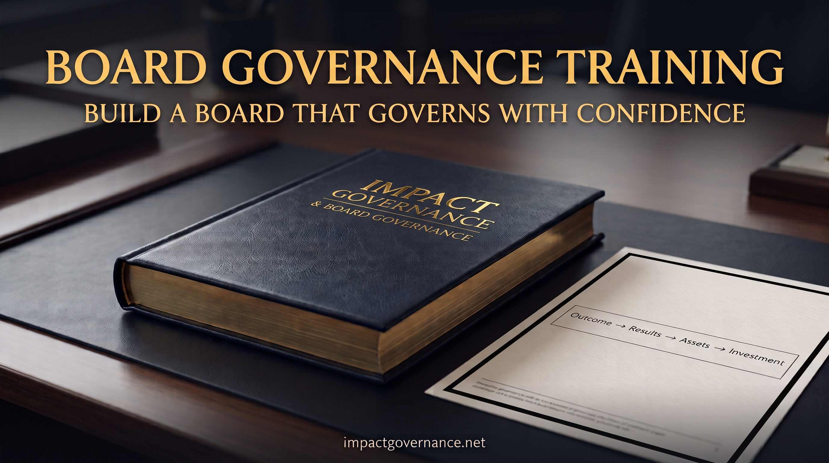 Board Governance Training: How to Build a Board That Governs with Confidence